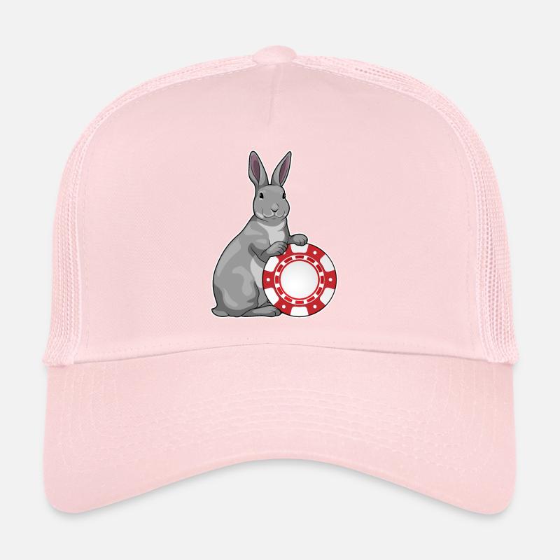 Bunny Poker Jetons de poker Casquette trucker 