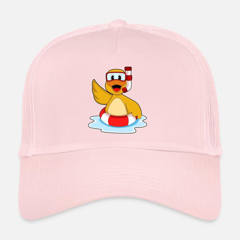 Natation de canards Ring Été Casquette trucker 