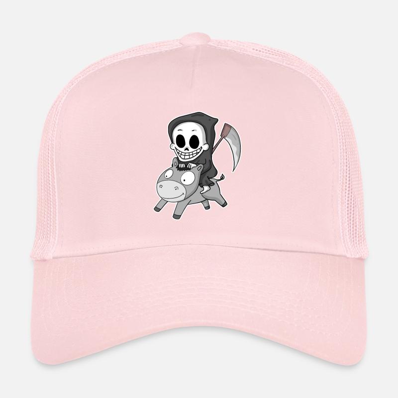 Grim Reaper Donkey Casquette trucker 