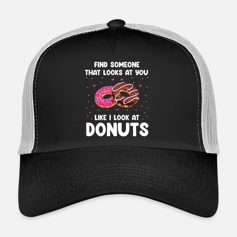 Donuts Love Design Trucker Cap