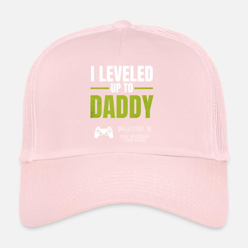 Level Up Daddy – Gamer Väter Design Casquette trucker 