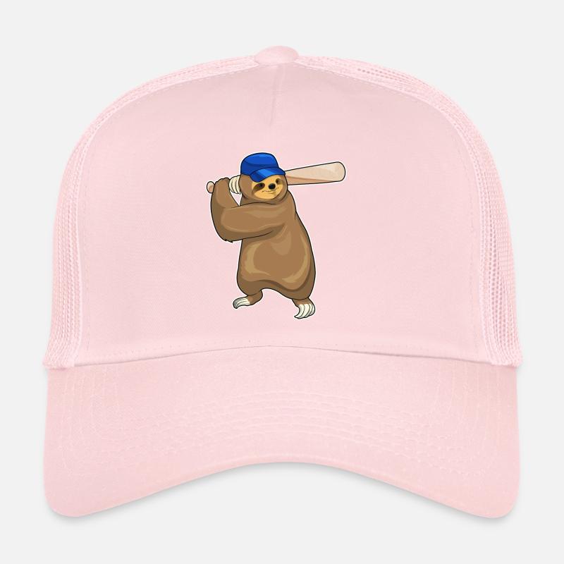 Battes de baseball paresseuses Casquette trucker 