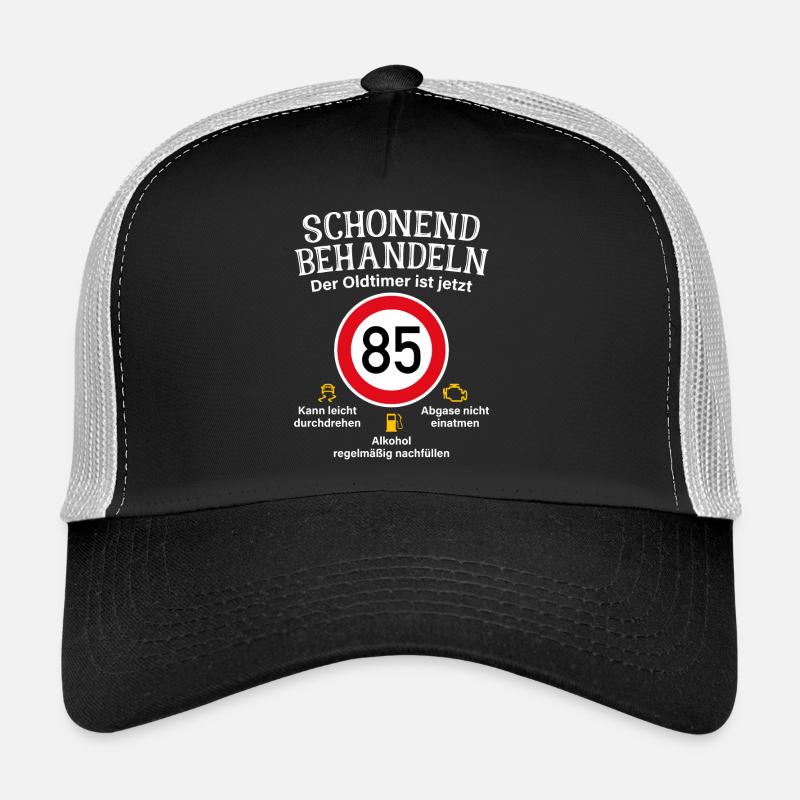 85. Geburtstag Schonend Behandeln Oldtimer Ist 85 Trucker Cap