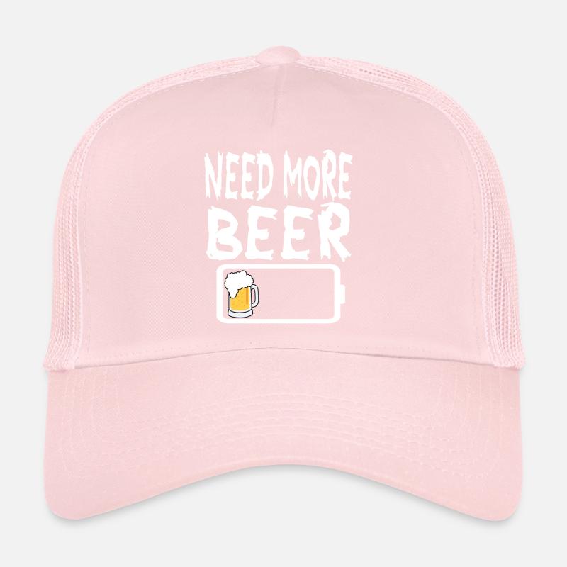Low Battery Need more Beer Trucker Cap