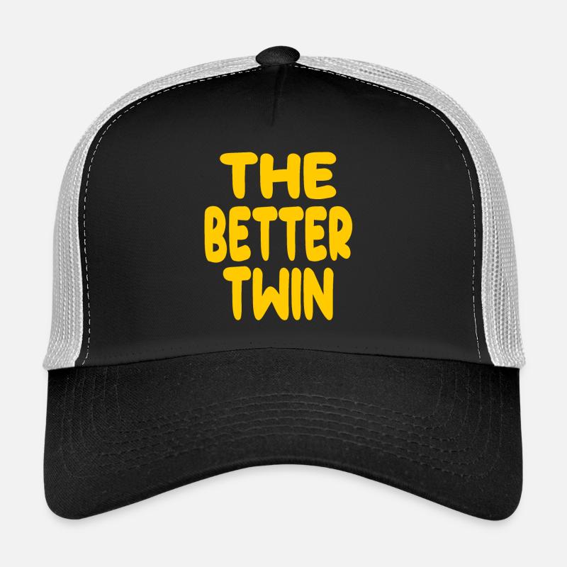 Ich bin der besser aussehende Zwilling Trucker Cap