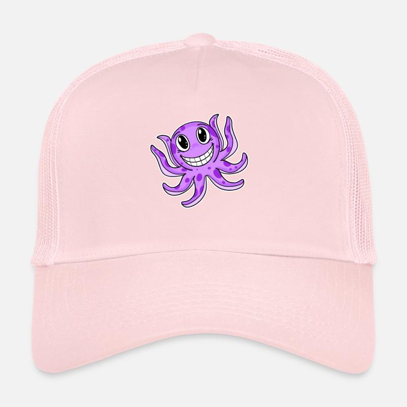 Calmar poulpe Casquette trucker 