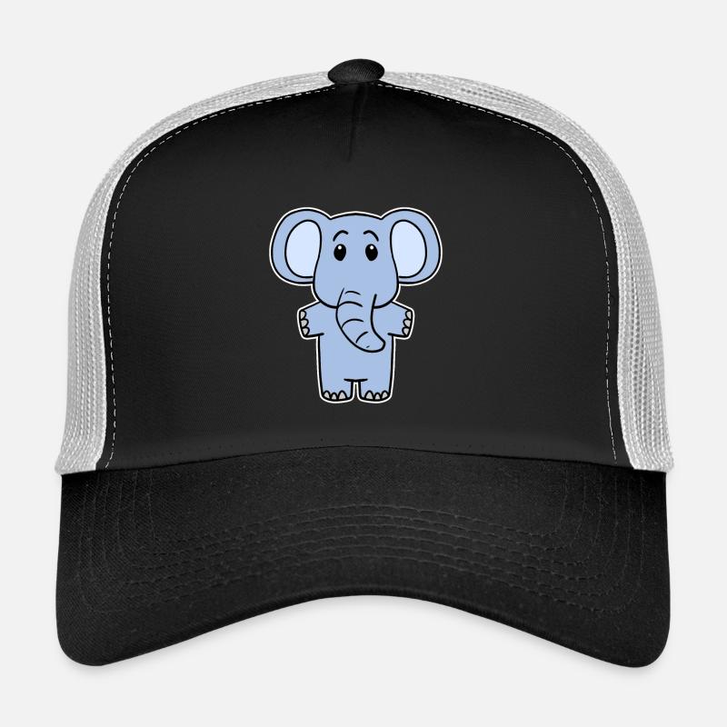 Mignon petit éléphant Casquette trucker 