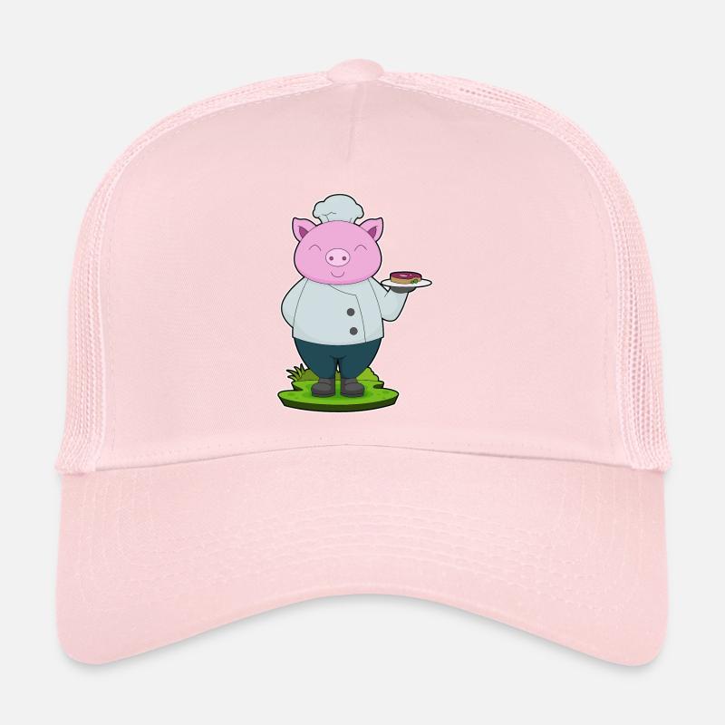 Cuisson du porc Cuisson de la viande Casquette trucker 