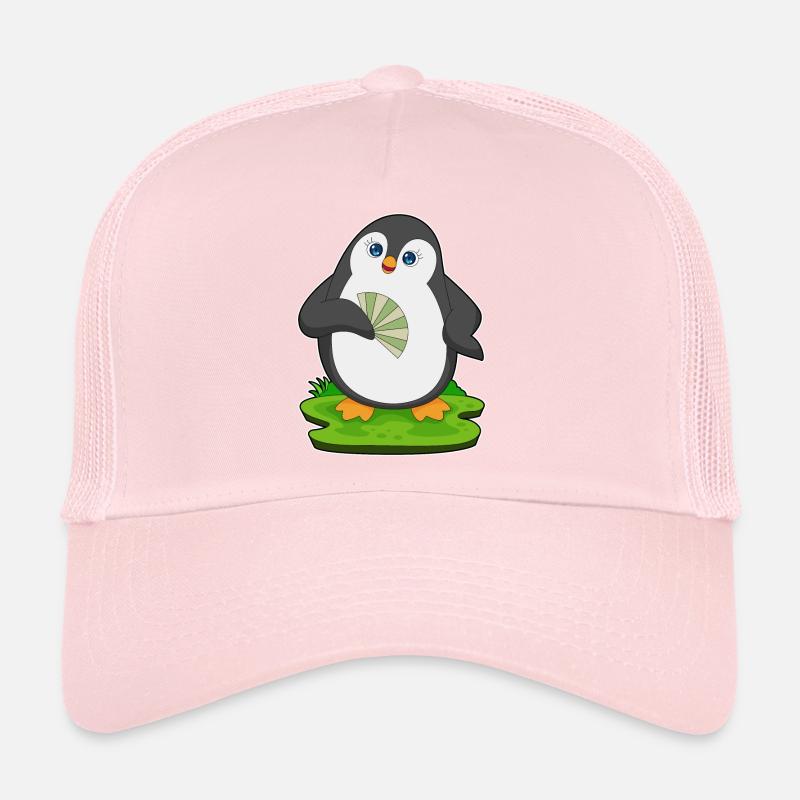 Pingouin Éventail à main Casquette trucker 