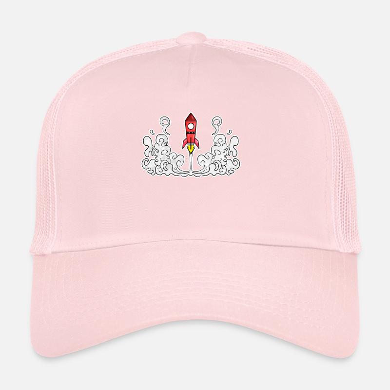 Rocket Rocket Launch Launch Trucker Cap