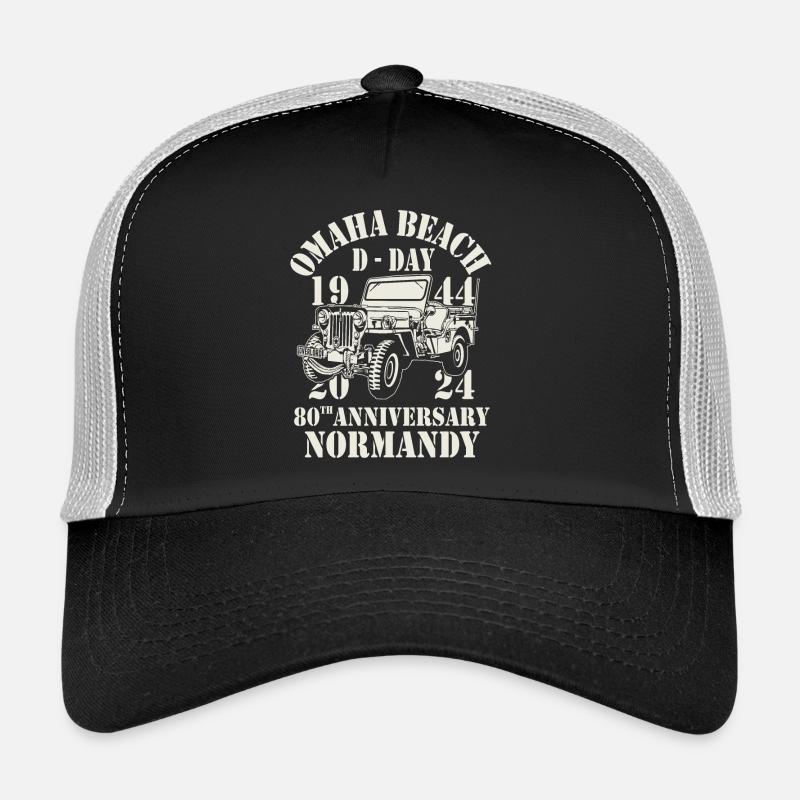 Omaha Beach D-Day 80th Anniversary Normandy Trucker Cap