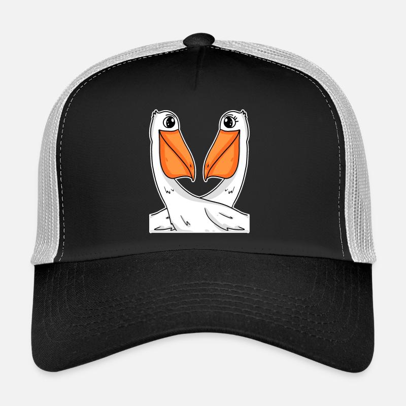 Deux pélicans Casquette trucker 