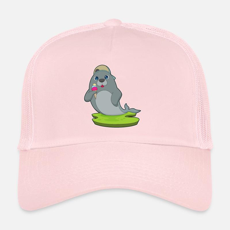 Seehund Waffeleis Trucker Cap