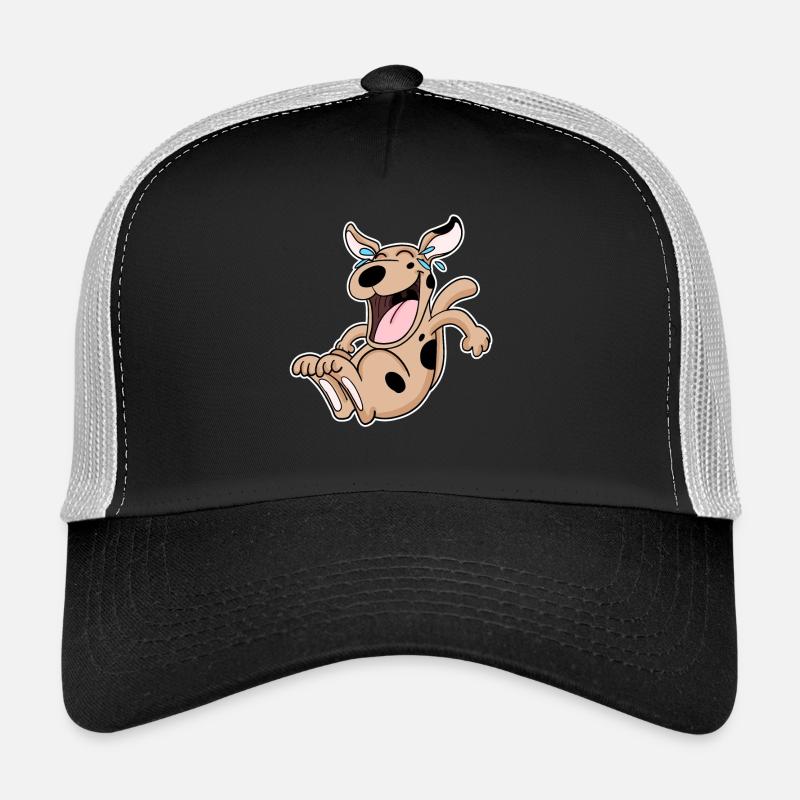 Laughing dog Trucker Cap