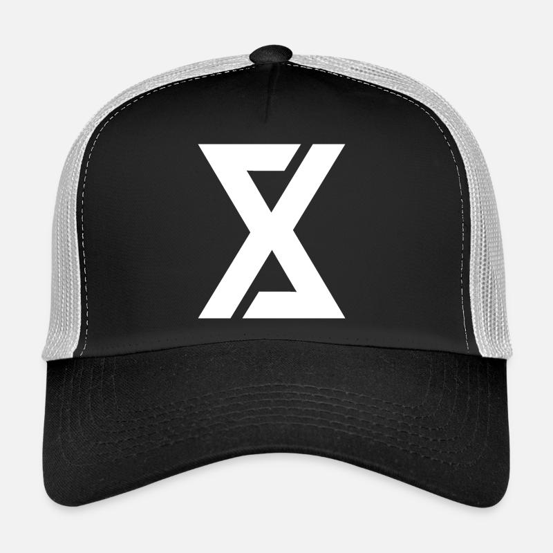 Art numérique simple logo Casquette trucker 