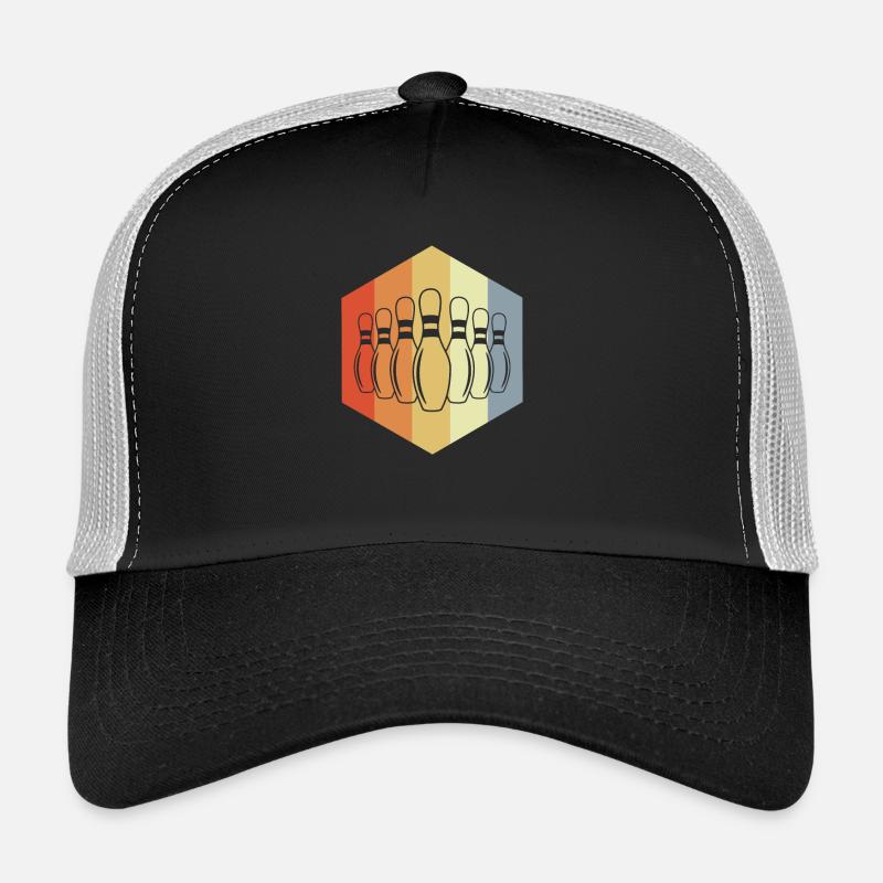 Quilles de bowling Casquette trucker 