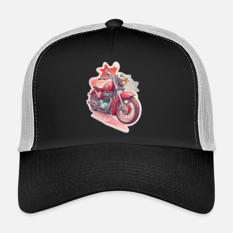 Conception de motos Casquette trucker 