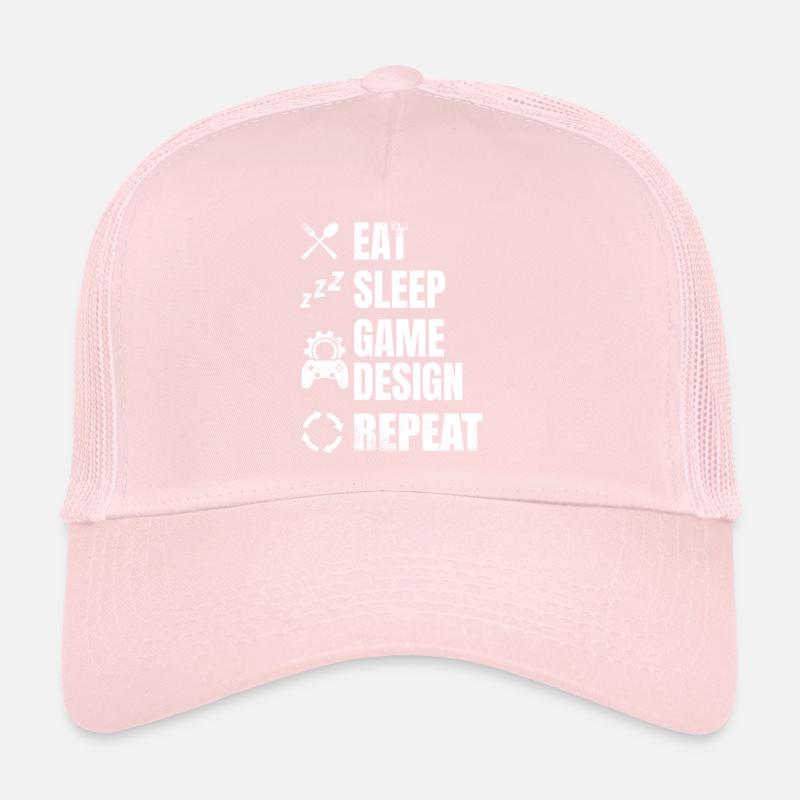 Routine du concepteur de jeu Casquette trucker 