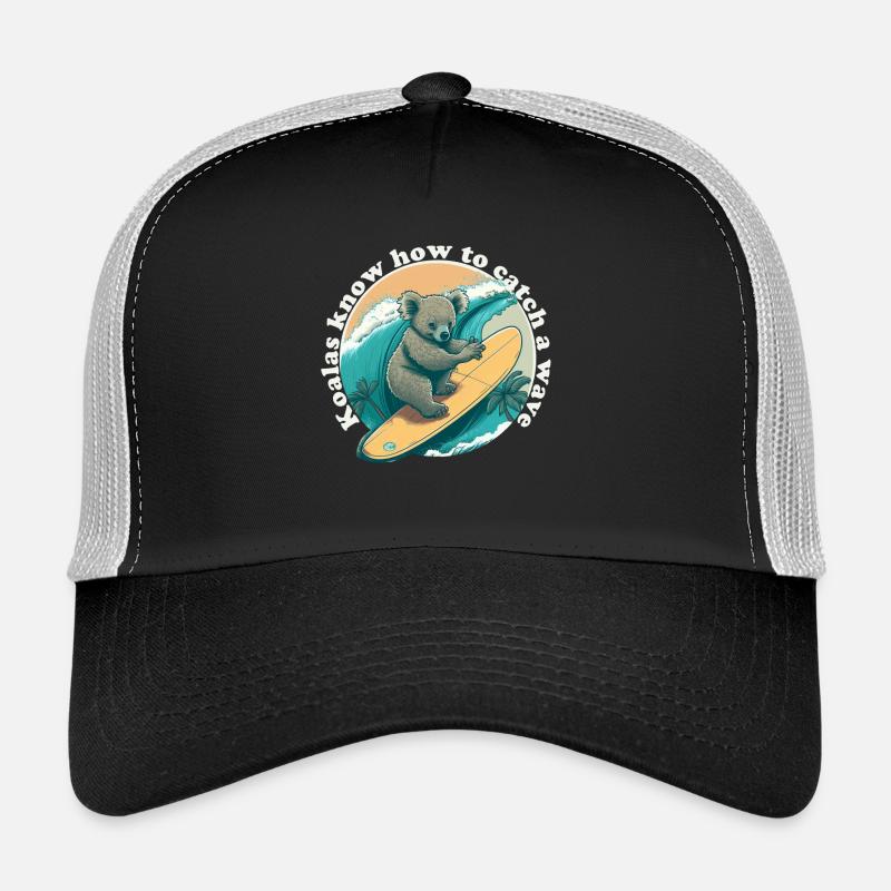 Catch a wave Koalabaer Trucker Cap