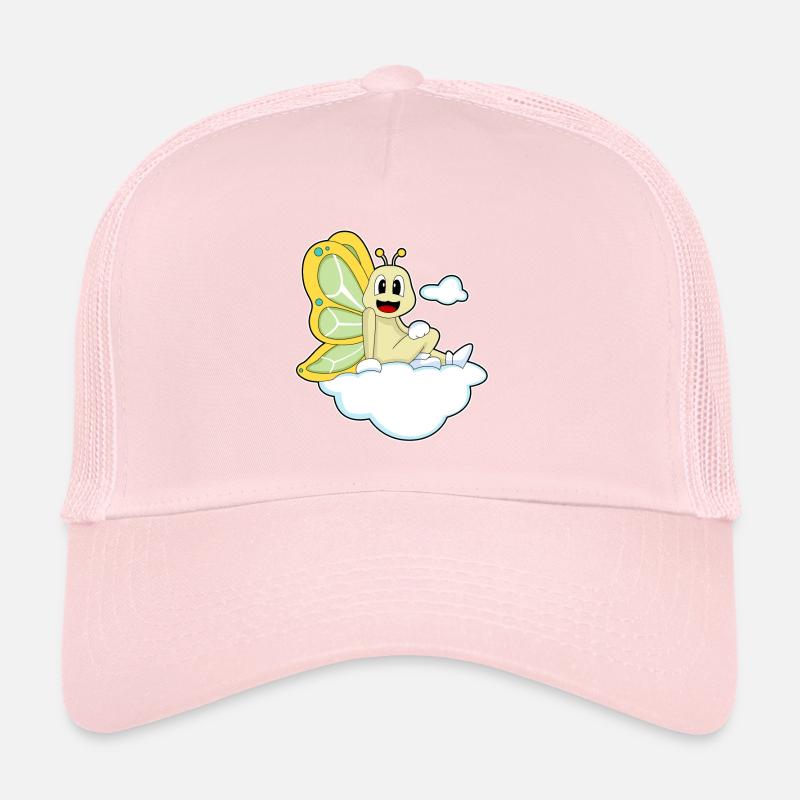 Nuages de papillons Casquette trucker 