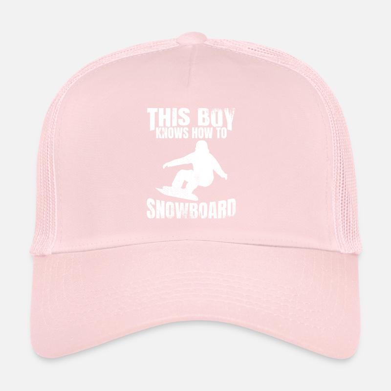 Garçon de snowboard Casquette trucker 