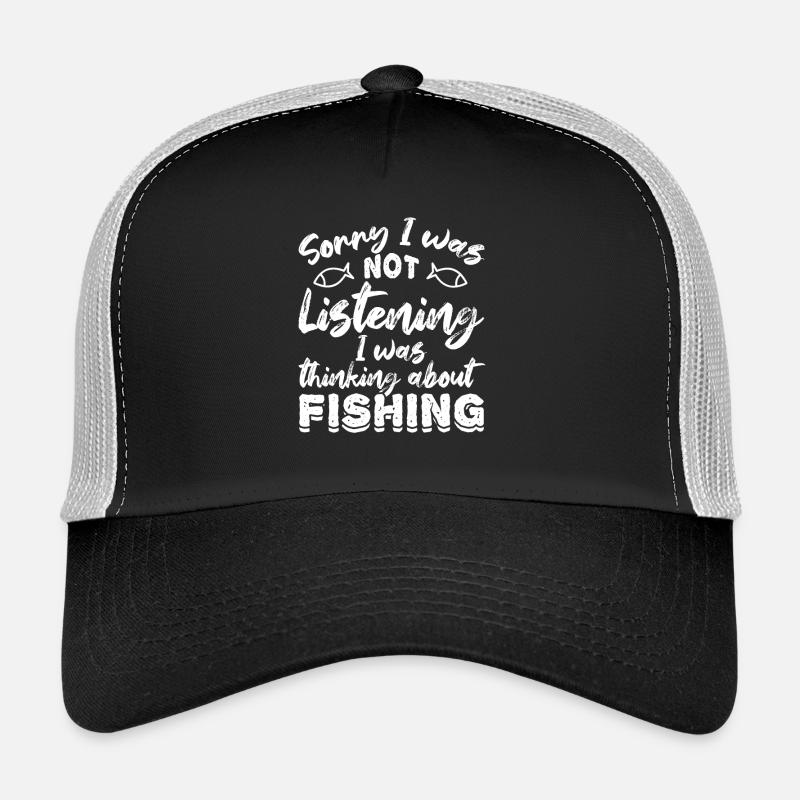 Slogan de pêche Casquette trucker 