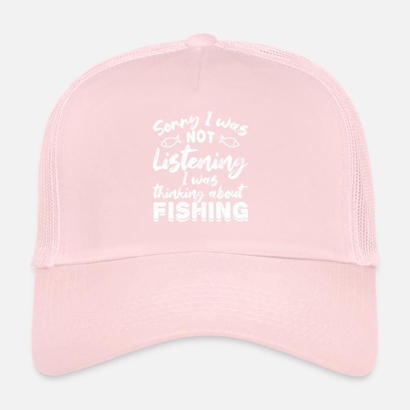 Fishing slogan Trucker Cap