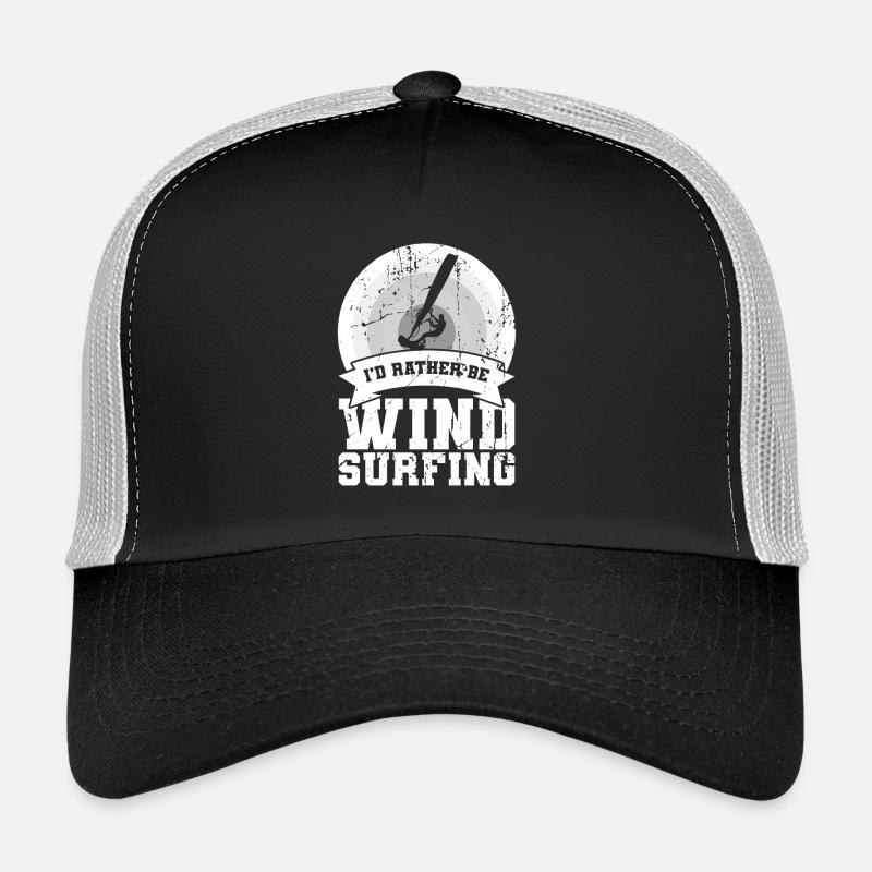 Lustiger Windsurfen Spruch Trucker Cap