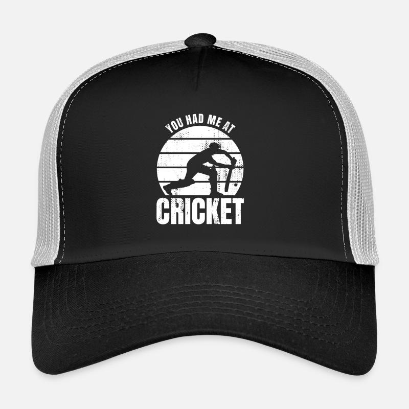 Sort de cricket Casquette trucker 