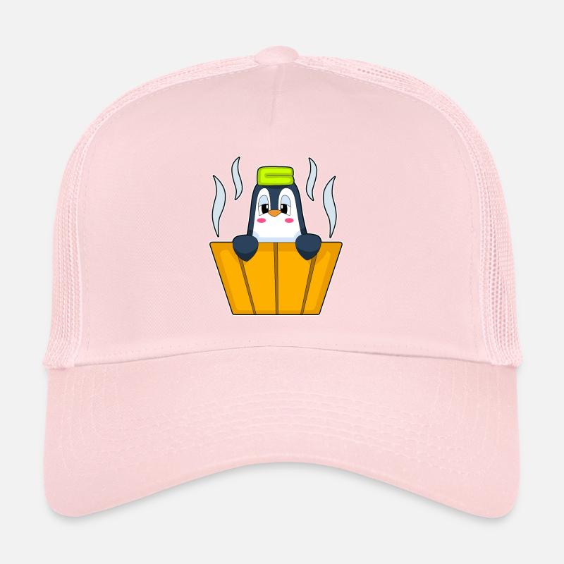 Pinguin Baden Badewanne Trucker Cap
