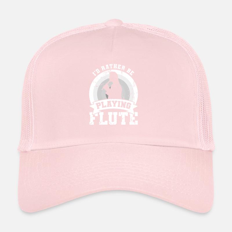 Je préfère jouer de la flûte Casquette trucker 