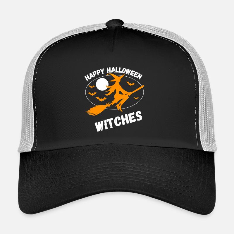 Joyeuses sorcières d'Halloween Casquette trucker 