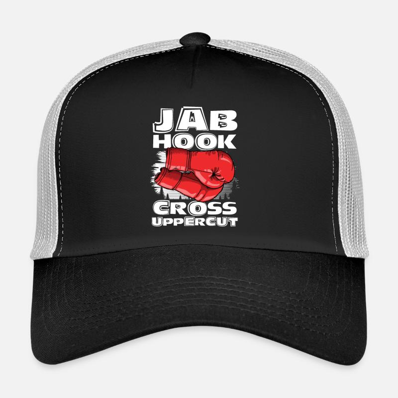 Jab hook cross uppercut Trucker Cap