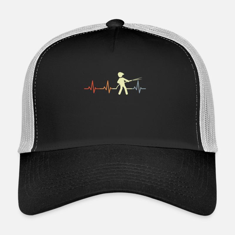 Palpitations des pompiers Casquette trucker 
