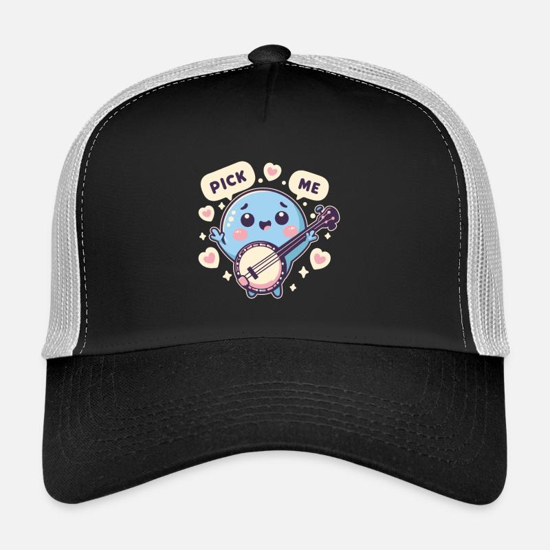 Banjo Pick Me - Trucker Cap - black/stone grey
