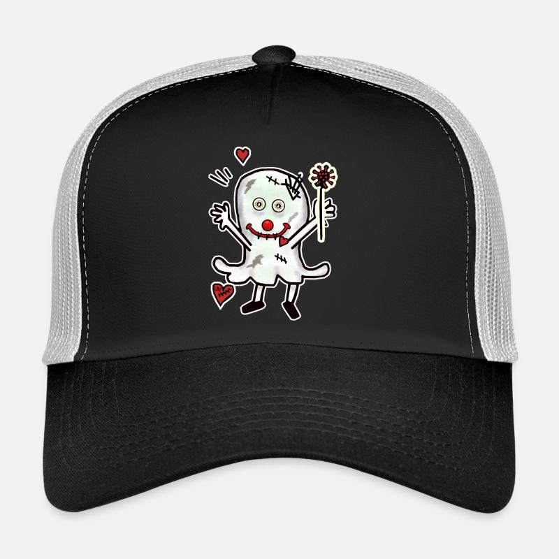 Halloween Ghost Love Heartbreak Heartbreak - Trucker Cap - black/stone grey