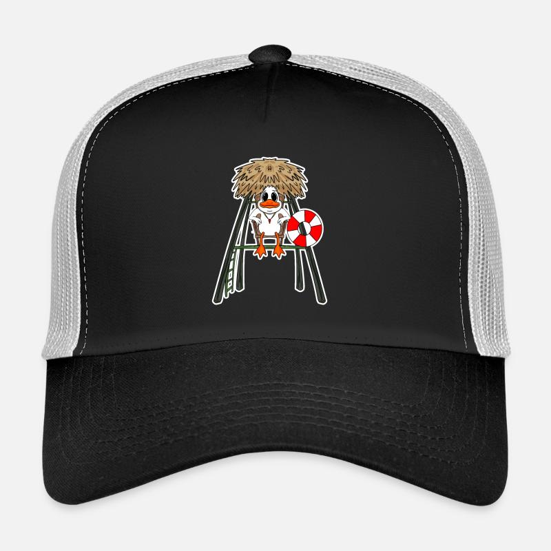 Lifeguard Duck Trucker Cap