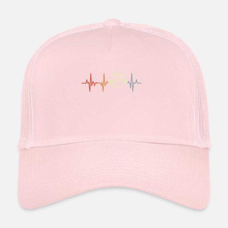 Palpitations cardiaques de la marmite Casquette trucker 