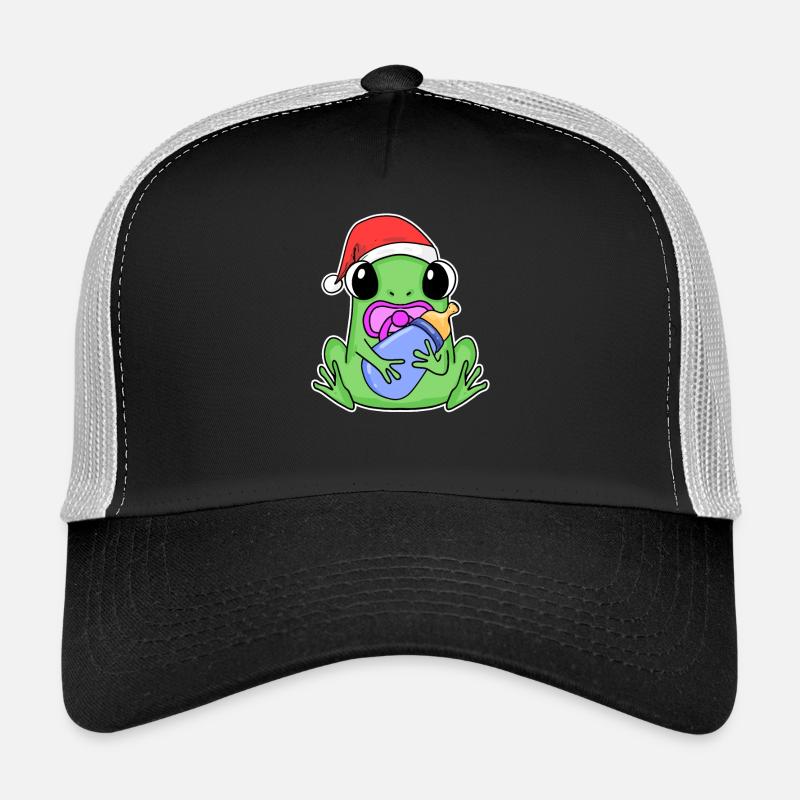 Grenouille bébé Noël Casquette trucker 