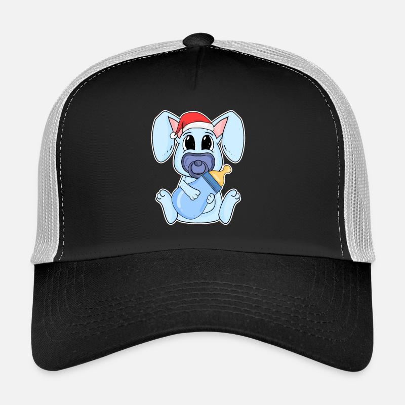Lapin bébé Noël Casquette trucker 