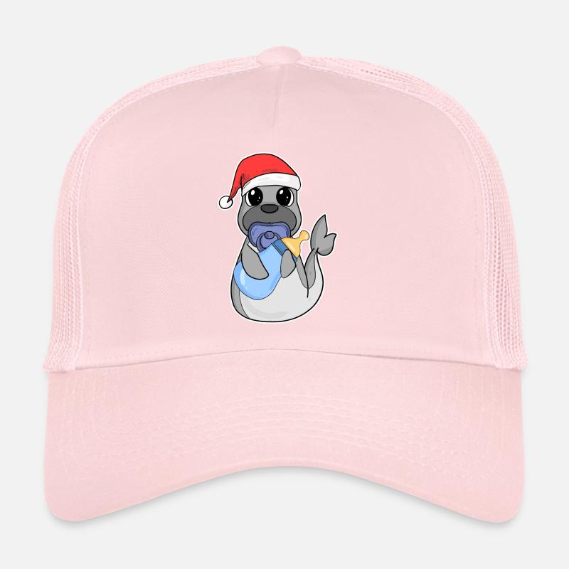 Bébé Lion de mer Noël Casquette trucker 