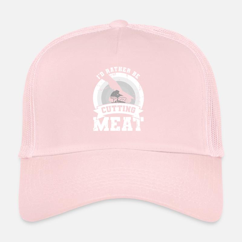 Je préfère couper la viande Casquette trucker 