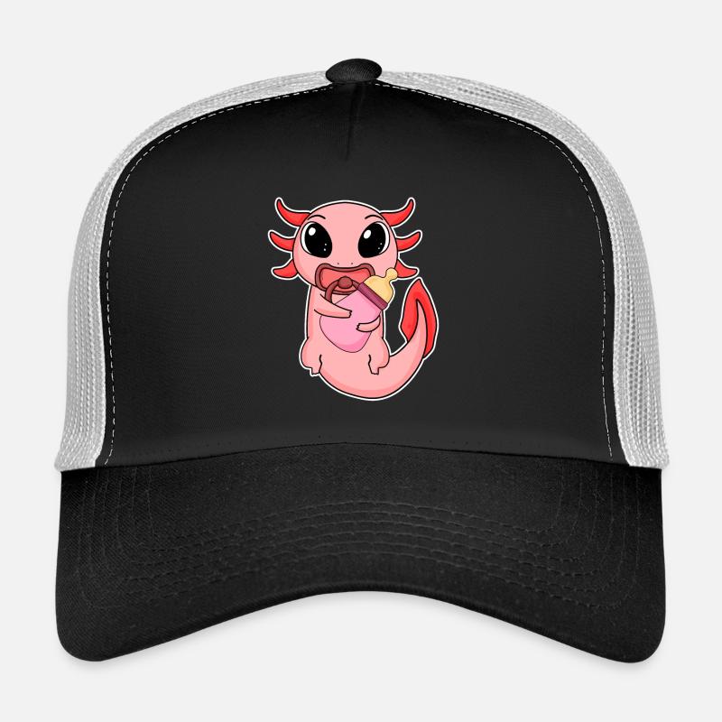 Motif d’axolotl bébé Casquette trucker 