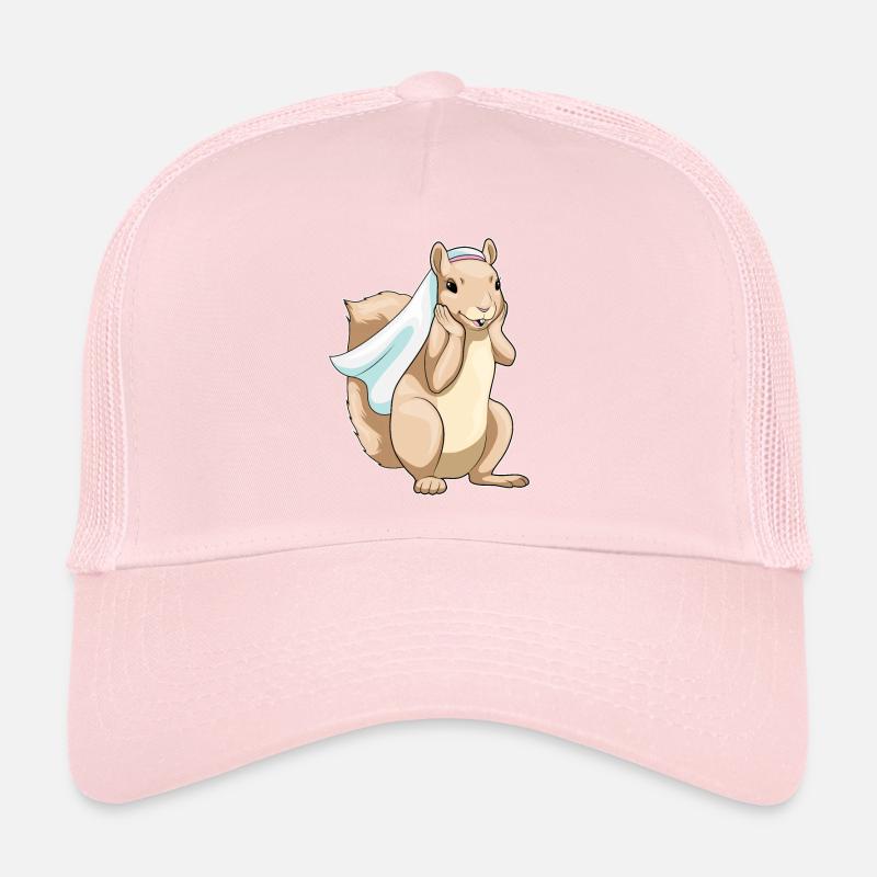 Écureuil mariée voile mariage Casquette trucker 