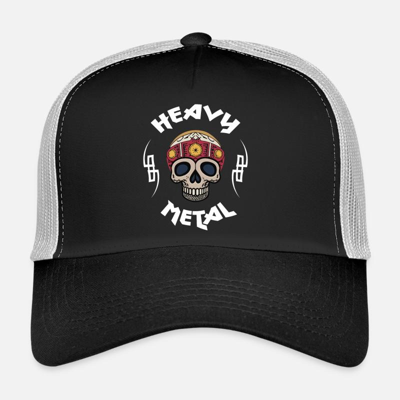 Heavy metal Trucker Cap