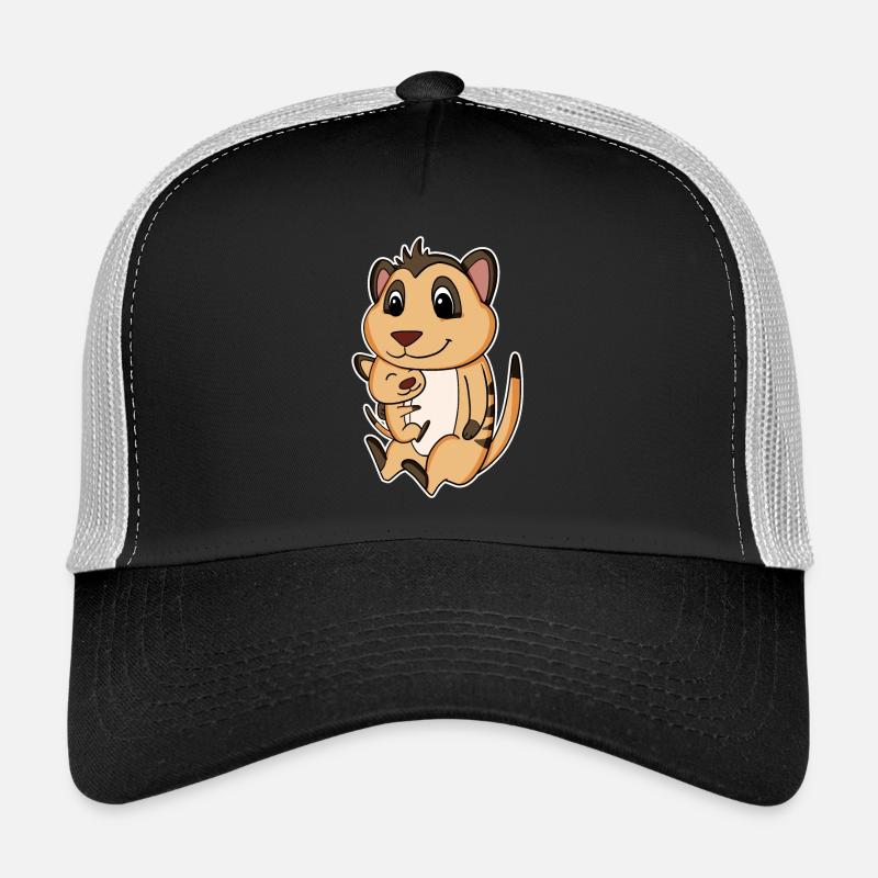 Famille de suricates - Suricate avec bébé Casquette trucker 