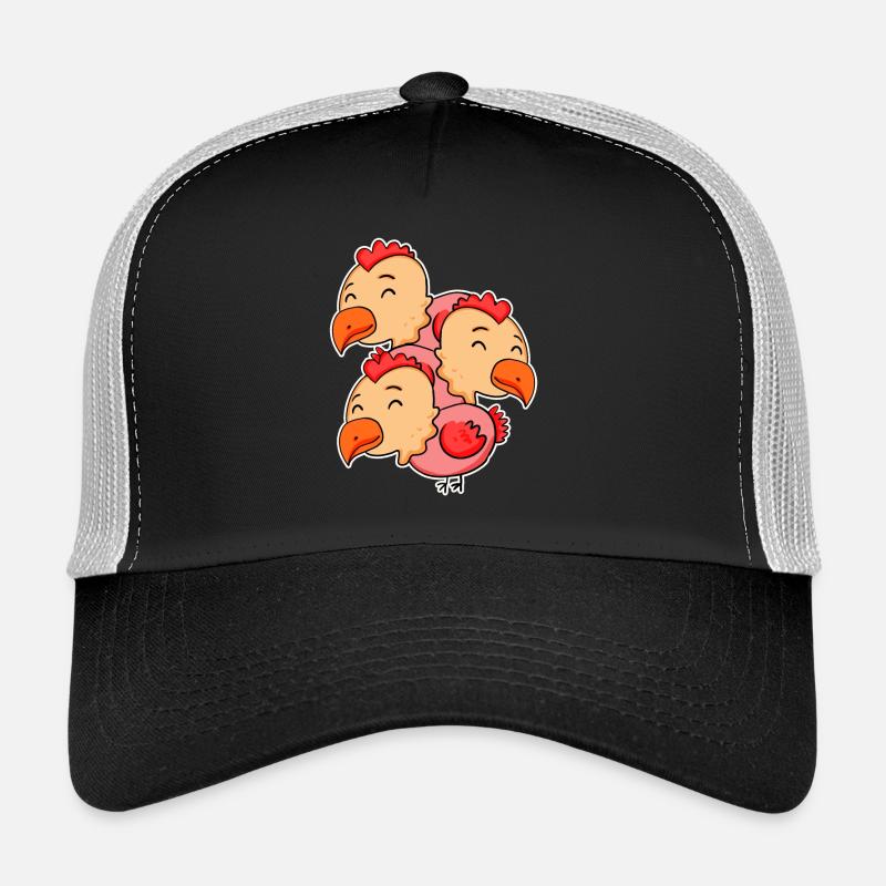 Poulets mignons - Motif de poulet Casquette trucker 
