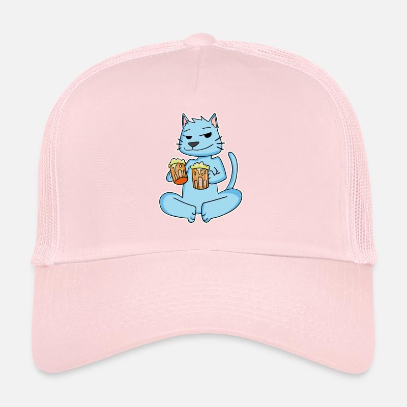 Chat à la bière Casquette trucker 