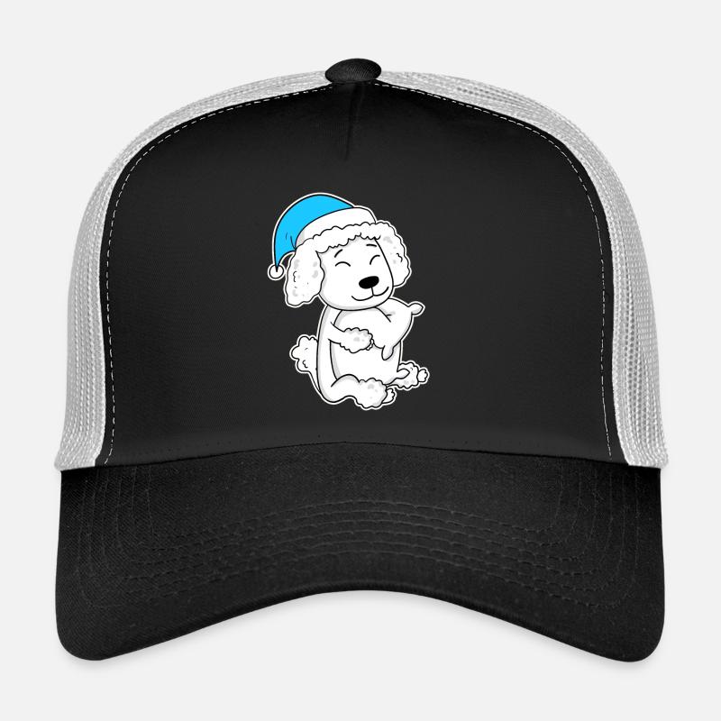 Caniche Dormir Fatigue Chien Casquette trucker 