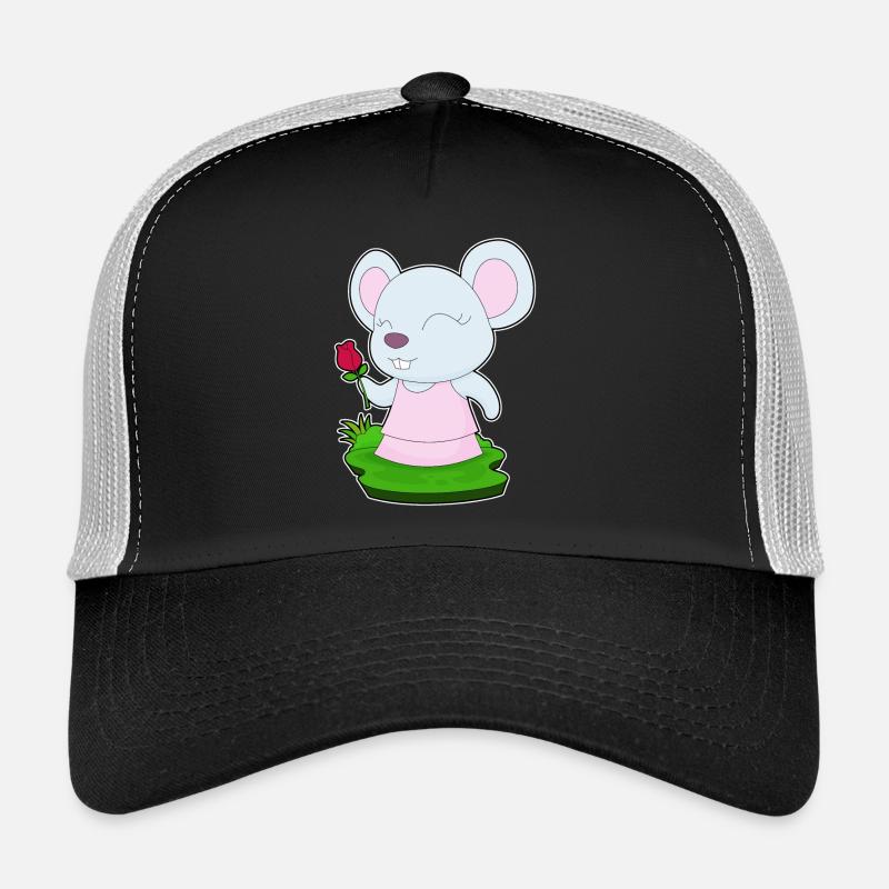 Mouse Rose Casquette trucker 